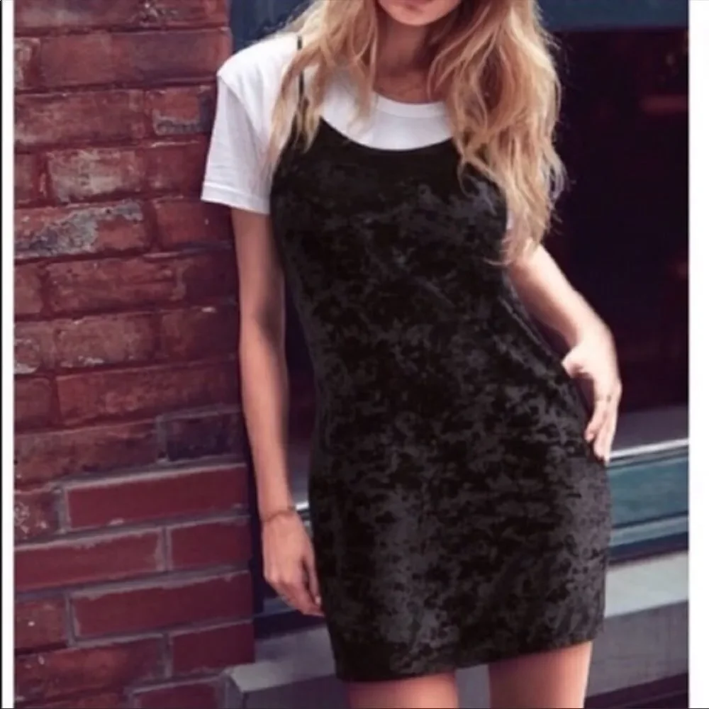 Victorias Secret LUXE Crushed velvet slip dress Nightgown Sleep dress